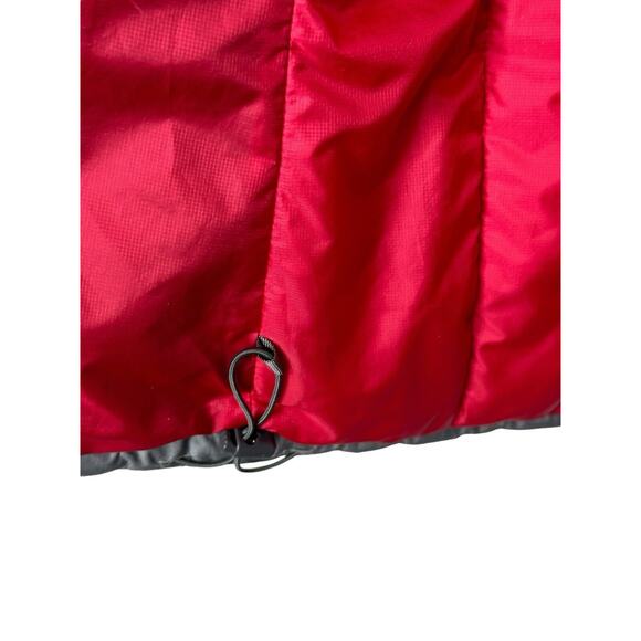 Patagonia Womens Micro Puff Hooded Jacket Medium Primaloft Nickel Gray Pockets - Picture 3 of 16